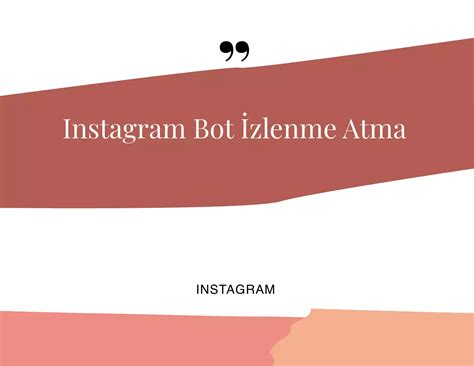 Instagram bot atma